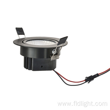 Round Recessed AC110V-220V Dimmable Ceiling downlights